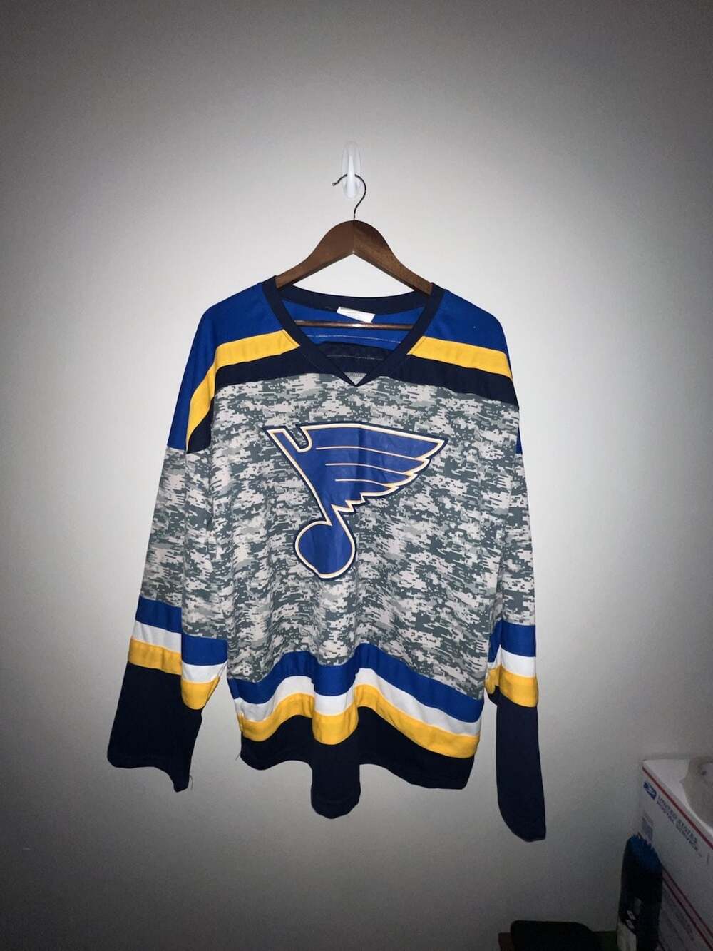 Match-Up St. Louis Blues Digital Camouflage Hockey Jersey